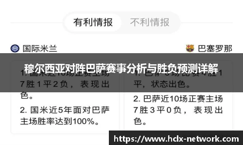 穆尔西亚对阵巴萨赛事分析与胜负预测详解